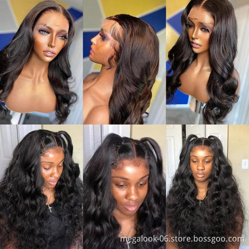 Wholesale Brazilian Hair HD Lace Front Wig,Virgin Cuticle Aligned Human Hair Full Lace Wig,13x6 Lace Frontal Wig For Black Women